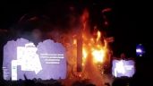 Foto ilustrativa de la nota titulada: Evacuan el Tomorrowland en Barcelona por incendio en escenario principal (Videos)