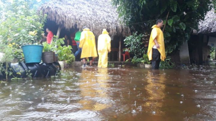 Suspenden clases en zonas de Chiapas por lluvias torrenciales