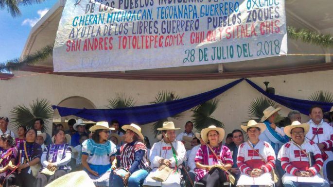 Pueblos indígenas esperan que con AMLO avance el respeto a la libre determinación que demandan