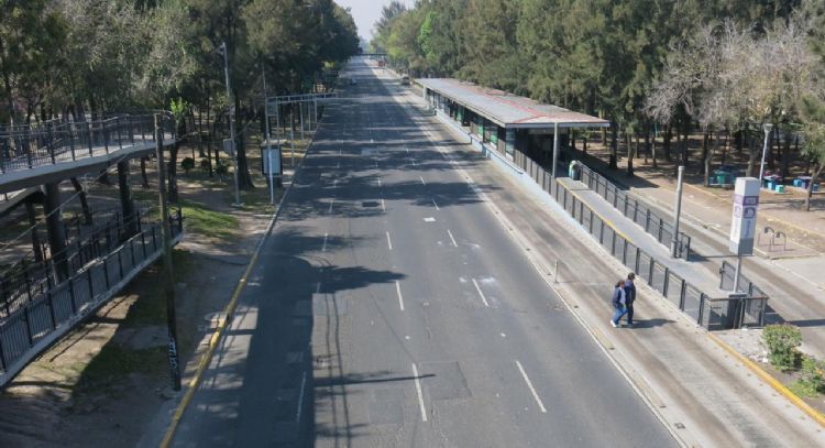 La Ciudad de México, desierta en el primer día del año (Fotogalería)
