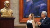 Foto ilustrativa de la nota titulada: López Obrador rinde homenaje al poeta Amado Nervo en su centenario luctuoso