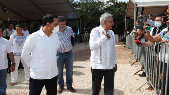 Gobernador de Yucatán clama por ayuda a AMLO tras daños por lluvias y covid-19