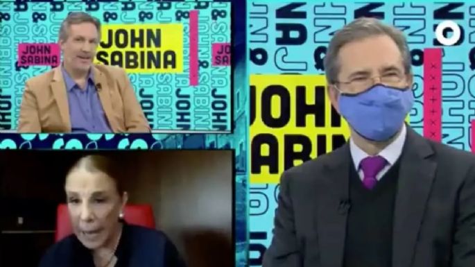 John Ackerman y Sabina Berman tienen desencuentro en vivo en programa de Canal 11