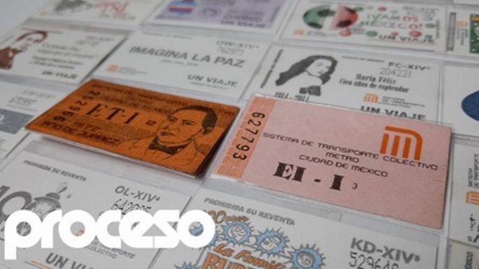 Su mayor tesoro: boletos del Metro