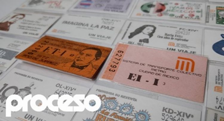 Su mayor tesoro: boletos del Metro