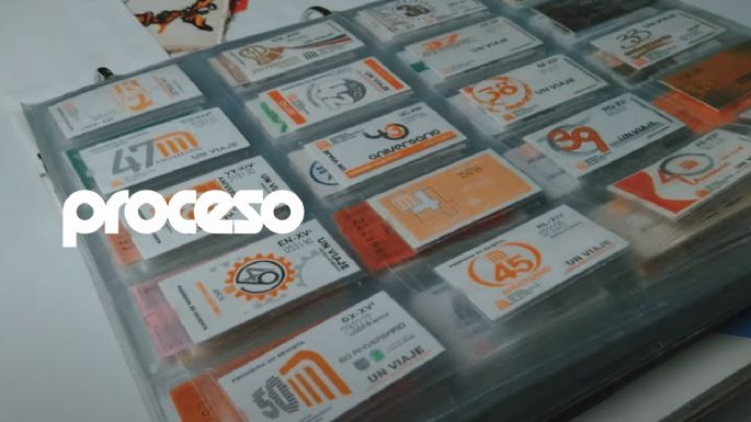 Su mayor tesoro: boletos del Metro