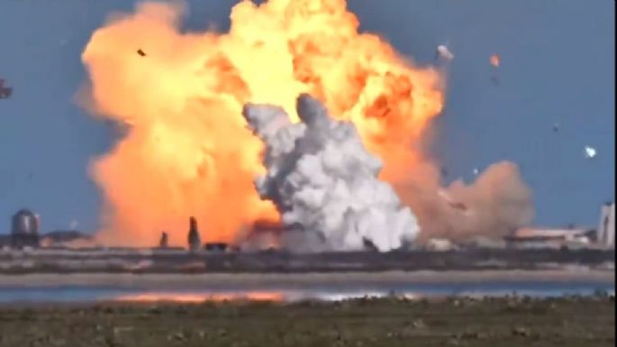 Explota otro prototipo de cohete de SpaceX en Texas