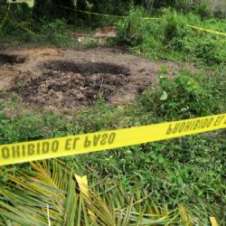 Localizan seis fosas clandestinas con restos humanos en Colima