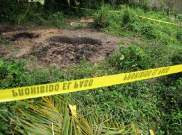 Localizan seis fosas clandestinas con restos humanos en Colima