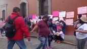 Acarrean mujeres para exigir la liberación de Vera Carrizal, presunto agresor de saxofonista