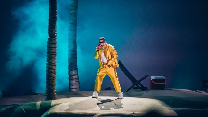 Bad Bunny armó en grande tres horas de reguetón en el Azteca
