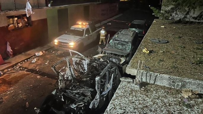 Estalla patrulla con pirotecnia para festejos guadalupanos en Nopaltepec; hay 26 heridos