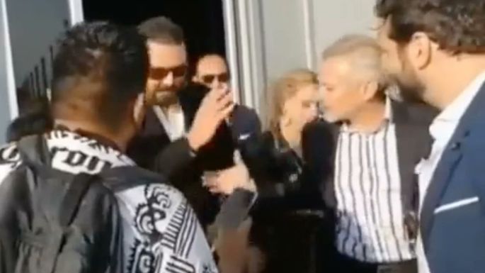 Amaury Vergara le negó el saludo a José Luis Higuera: "No te me vuelvas a acercar nunca más"