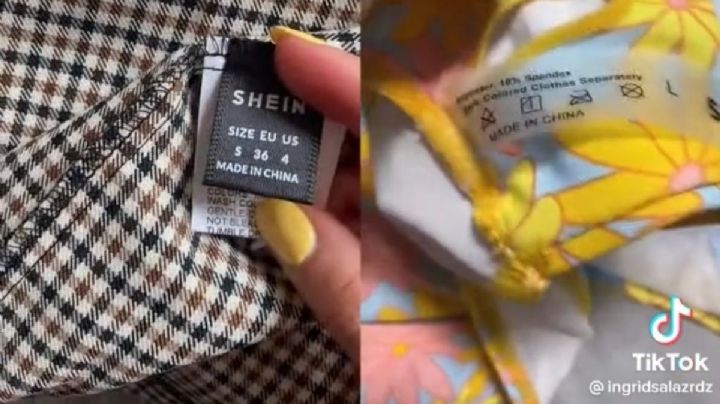 Este es el extraño aviso en las etiquetas de lavado de Shein que ha causado inquietud en las redes