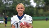 Foto ilustrativa de la nota titulada: Ella es Andrea, la futbolista que ahora irrumpe en el futbol americano estudiantil