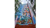 Restaurarán el mural "Homenaje a la Mujer" de Nicandro Puente, en Tlatelolco