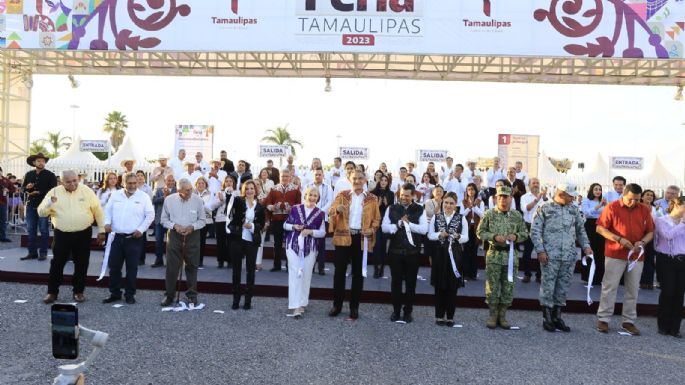 Inaugura gobernador Feria Tamaulipas 2023