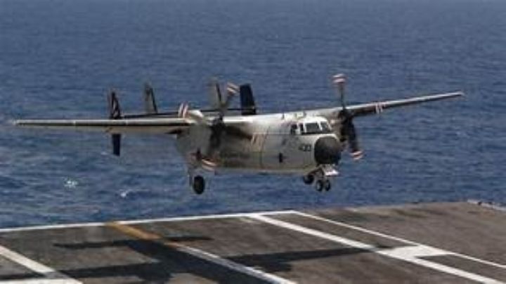 Se estrella avión militar de EU sobre el mar Mediterráneo