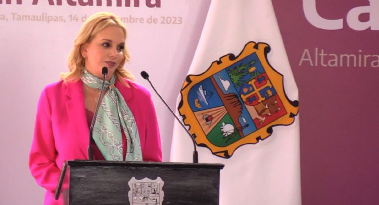 Inauguración de Casa Violeta en Altamira, Tamaulipas
