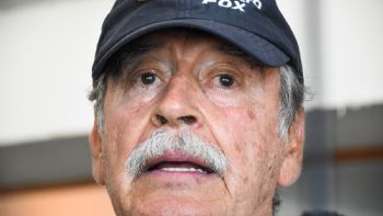 Vicente Fox intensifica su activismo para convocar a la marcha de este sábado 15 de noviembre