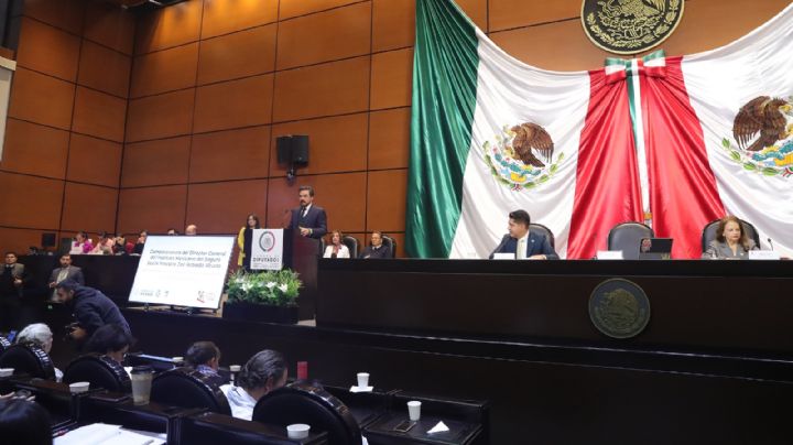 Zoé Robledo asegura a diputados que el IMSS tiene finanzas sanas