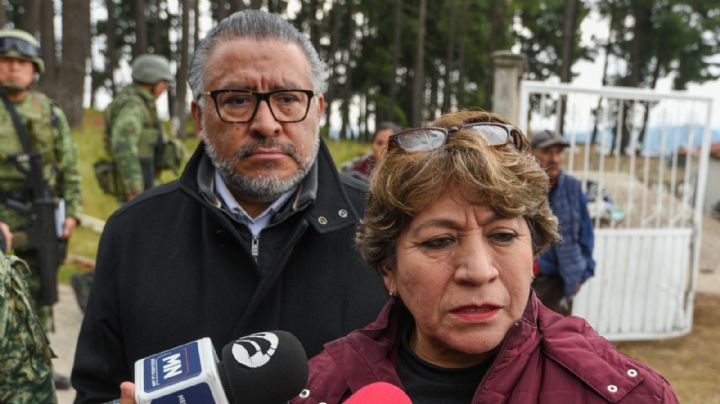 Delfina Gómez promete instalar cuartel de la Guardia Nacional en Texcaltitlán