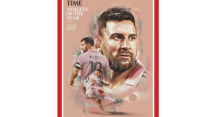 Messi es elegido como “Atleta del año” por la revista Time