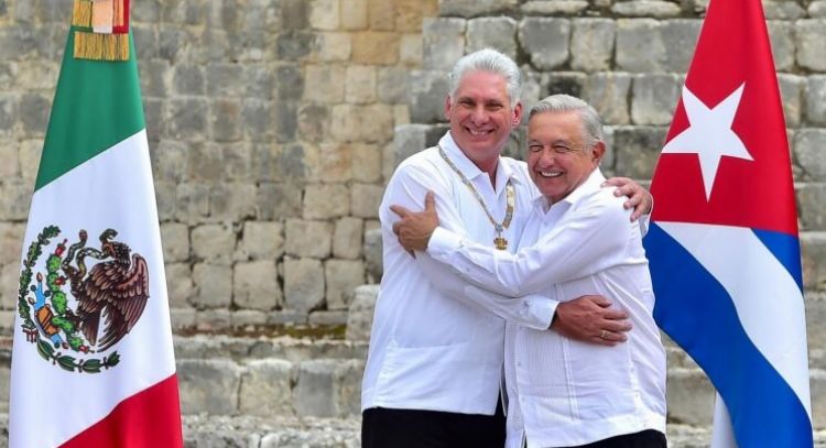 Díaz-Canel agradece a AMLO el apoyo a Cuba: “Gracias, querido hermano”