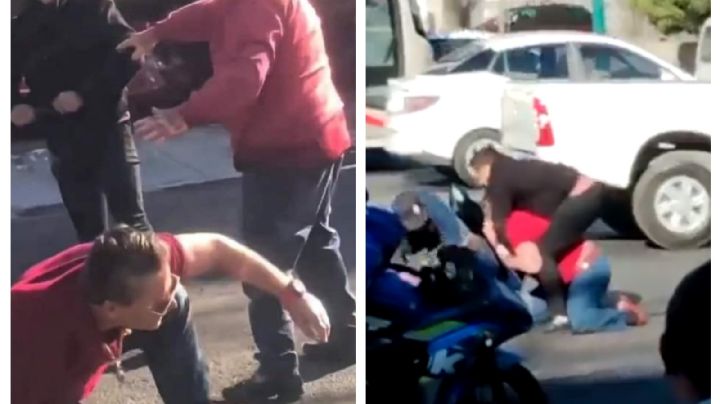 Alfredo Adame recibe otra paliza en una pelea callejera (Video)