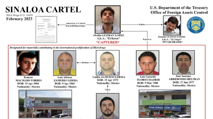 EU sanciona a 11 personas y la empresa Mamba Negra por vínculos con el Cártel de Sinaloa