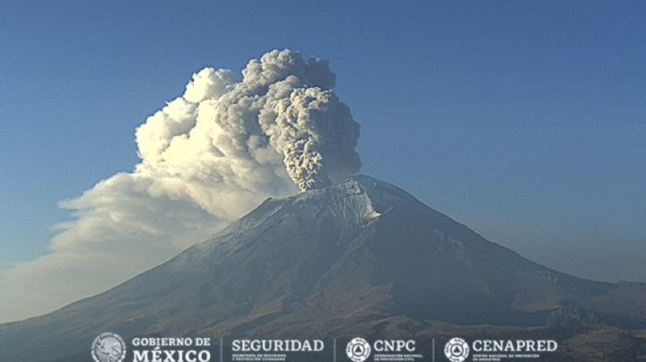 Alertan por posible caída de ceniza del Popocatépetl en estas alcaldías de la CDMX