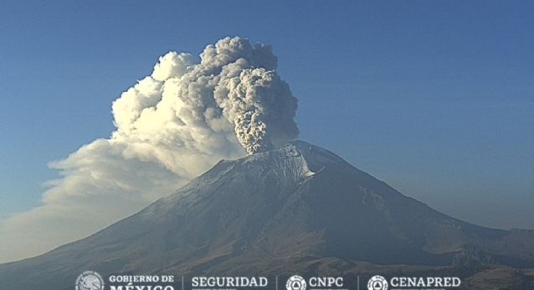 Alertan por posible caída de cenizas en estas alcaldías de la CDMX