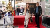Carrie Fisher recibe su estrella en el Paseo de la Fama