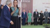 “Corcholatas” acompañan a AMLO en la celebración de la Batalla de Puebla