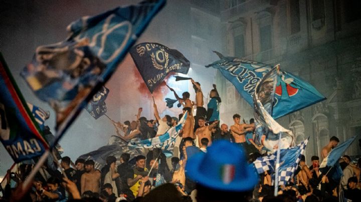 Festejos por campeonato del Napoli dejan unos 200 heridos y un muerto