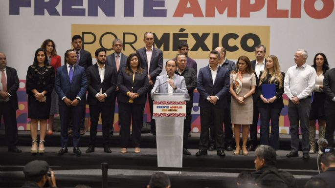 Frente Amplio niega favoritismo por Xóchitl Gálvez y presenta misión que vigilará proceso Interno