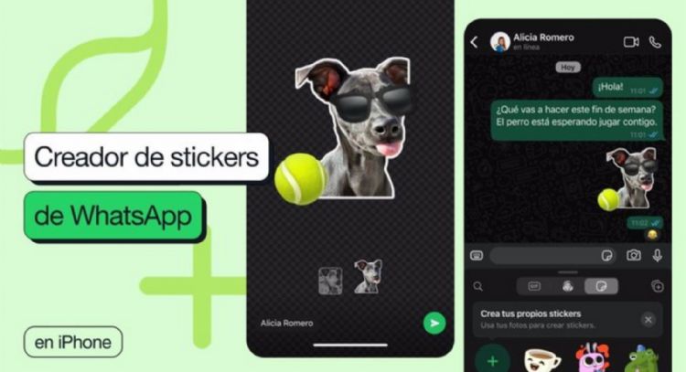 WhatsApp ahora permite crear 'stickers' sin salir de la aplicación