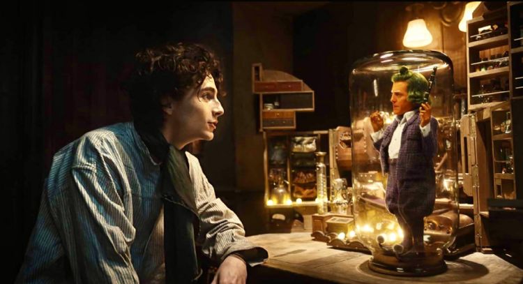 "Wonka" se mantiene al tope de la taquilla