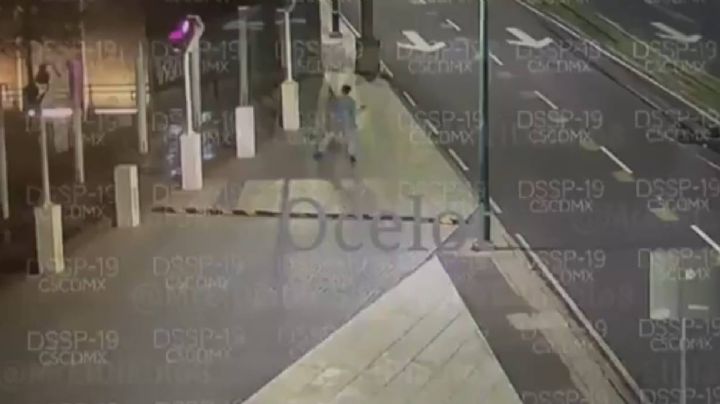 Sujeto que vandalizó sede del INAI fue captado por cámaras de seguridad