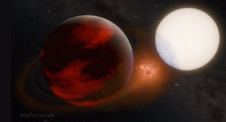 NASA revela posibles indicios de una luna volcánica rocosa que orbita un exoplaneta a 635 años luz