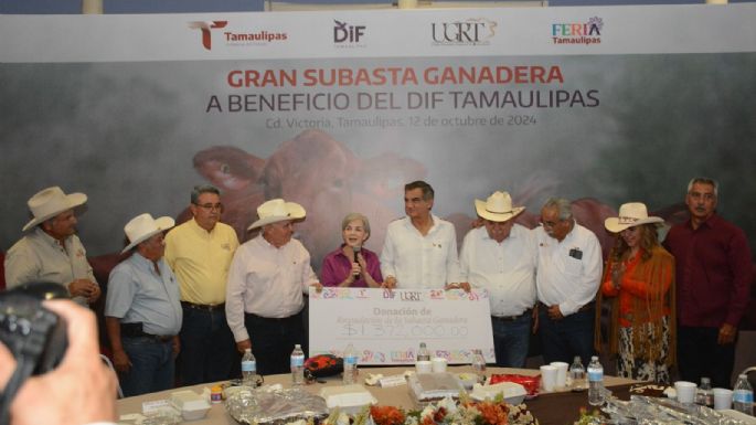 Reconocen ganaderos apoyo del gobernador Américo Villarreal