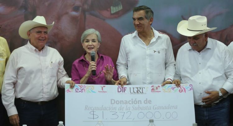 Reconocen ganaderos apoyo del gobernador Américo Villarreal