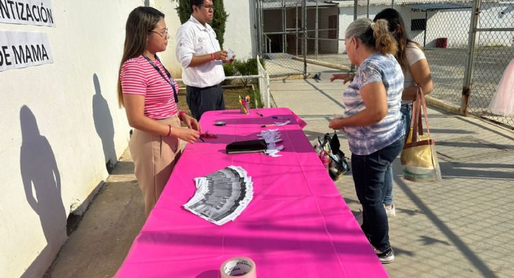Realiza CEDES Nuevo Laredo campaña de concientización sobre el cáncer de mama