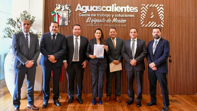 Mexstamp anuncia a gobernadora Tere Jiménez inversión por 70 millones en Aguascalientes