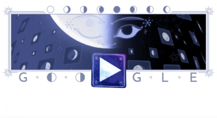 Media luna de octubre: así se puede jugar el Doodle interactivo de Google sobre las fases lunares