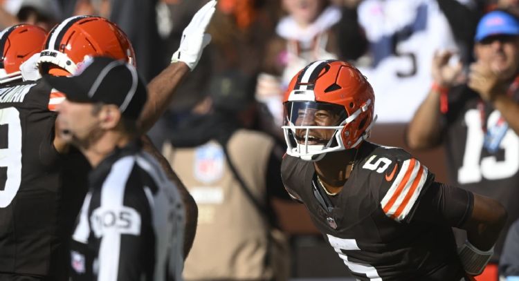 Los Browns derrotan 29-24 a los Ravens y ponen fin a una racha de 5 derrotas