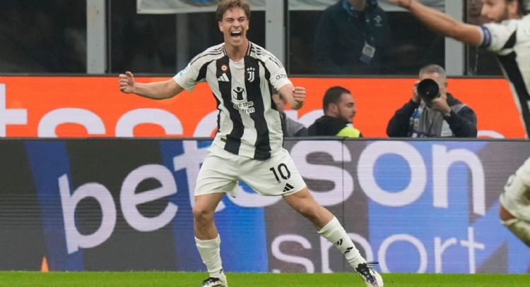 La Juve salva el empate 4-4 ante el Inter de Milán en el Derby de Italia con doblete de Yildiz