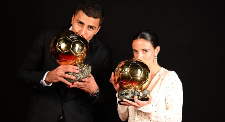 Aitana Bonmatí y Rodri ganan el Balón de Oro 2024; estos son todos los galardonados