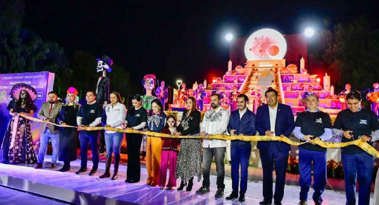 Inaugura Tere Jiménez el festival cultural de calaveras 2024; hay actividades para toda la familia
