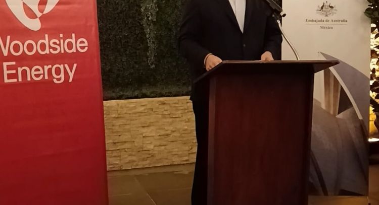 Dan bienvenida oficial a Woodside Energy al iniciar operaciones en Tamaulipas